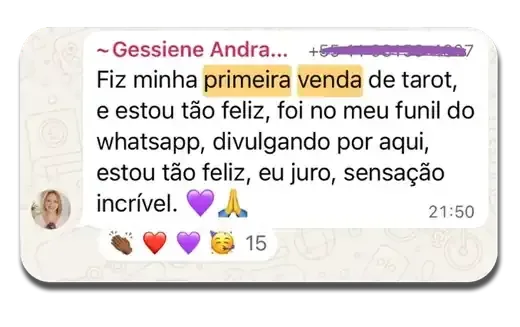 Depoimento de aluna da Polly